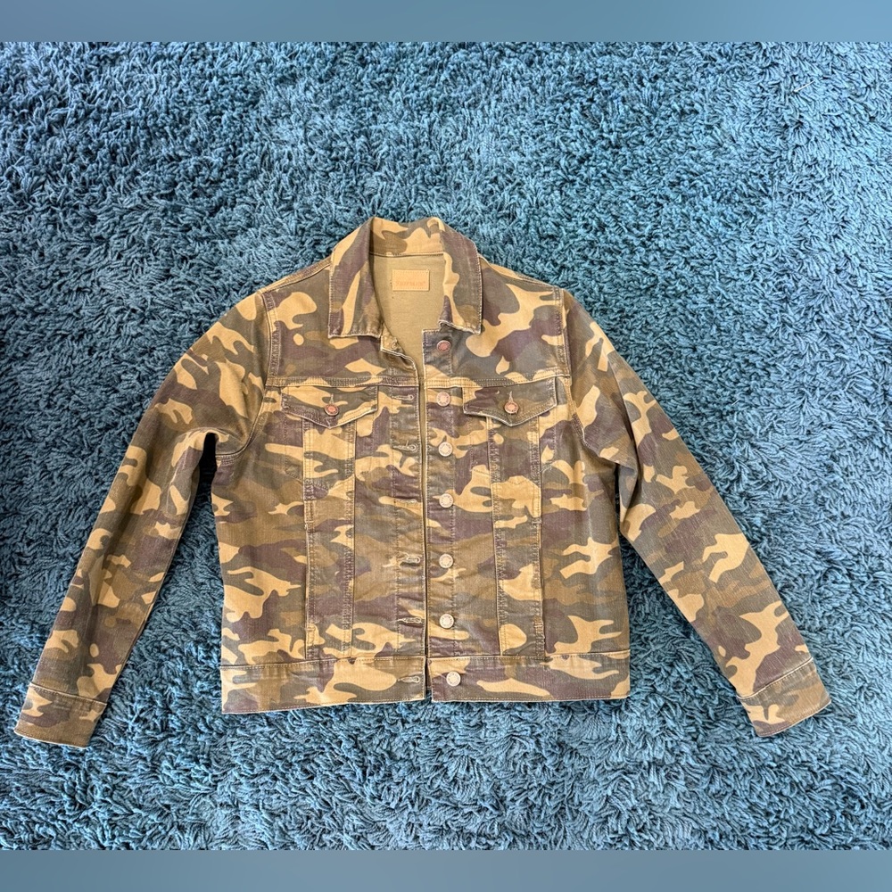 Judy Blue Camouflage Women's Denim Jacket size Small - Picture 6 of 16